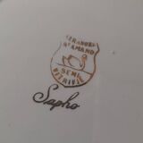 Set of 11 Ceranor St Amand Semi Vitrified Sapho plates