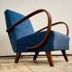 Jindrich Halabala armchair, Czechoslovakia 1940s
