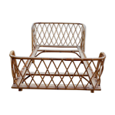 Rattan bed