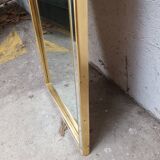 Superb vintage golden Deknudt mirror with TBE beadwork