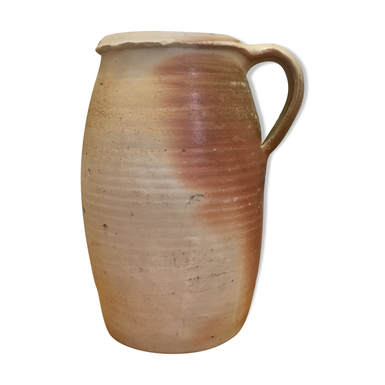 Pitcher in Sandstone of Puisaye or La Borne vintage