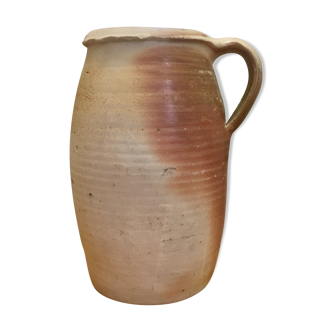 Pitcher in Sandstone of Puisaye or La Borne vintage