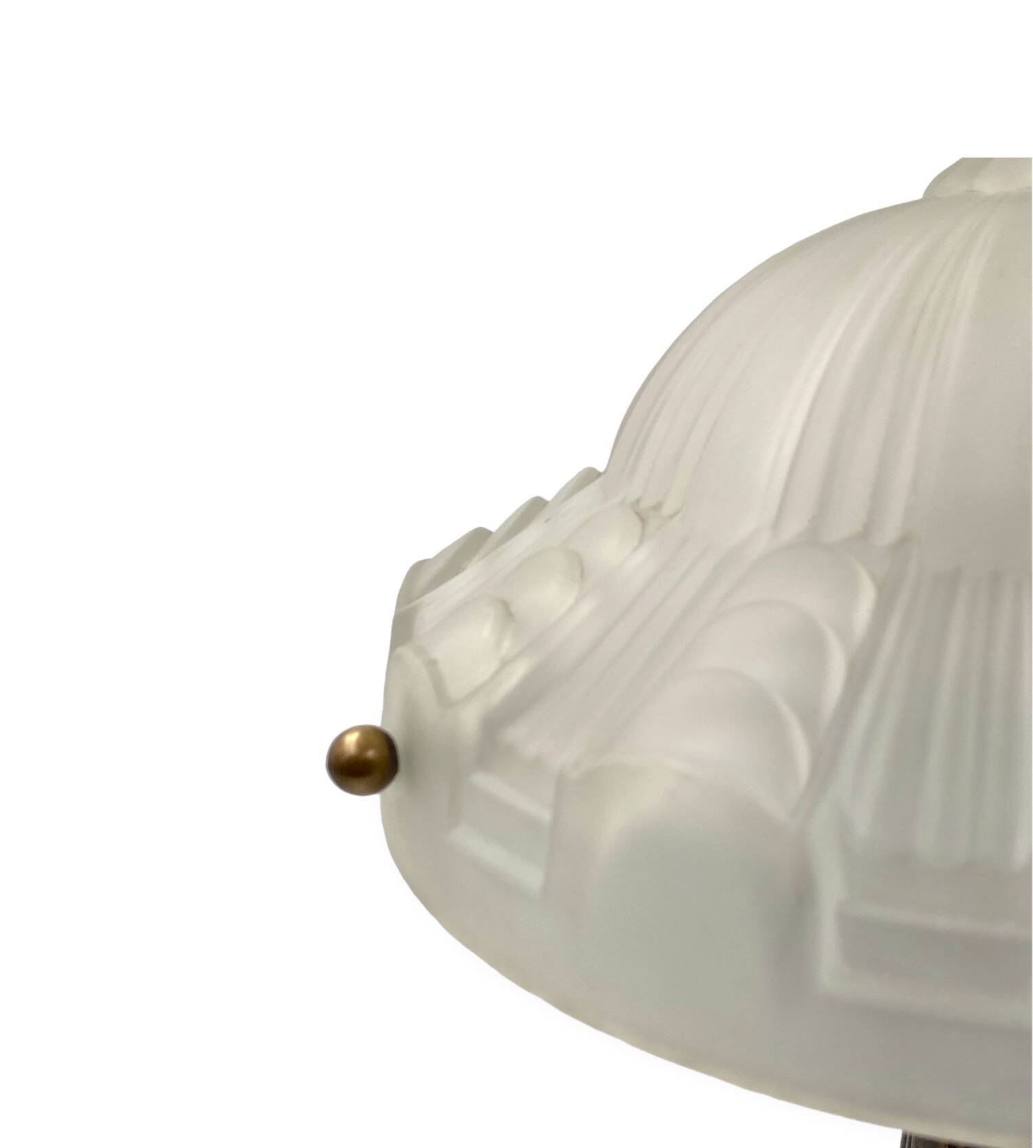 Art Deco bronze table Lamp, France ca. 1930s