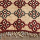 Tapis Marocain coloré Boujad - 263 x 135 cm