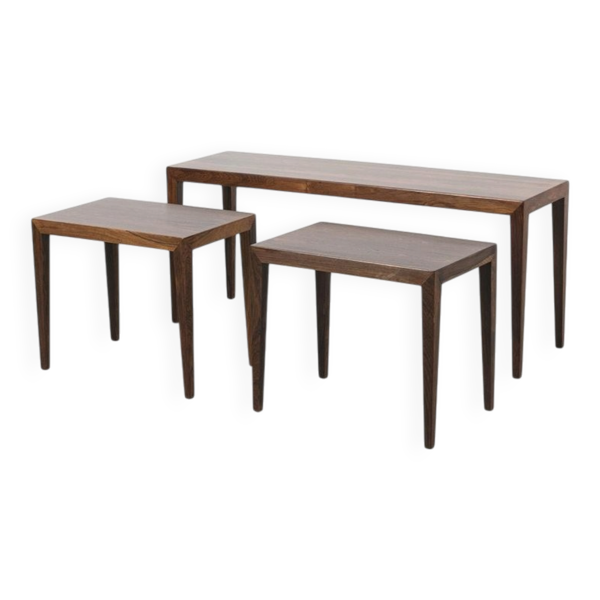 Ensemble de table vintage par Severin Hansen, ensemble de 3