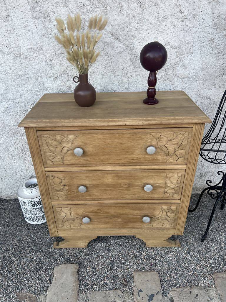 art deco chest of drawers
