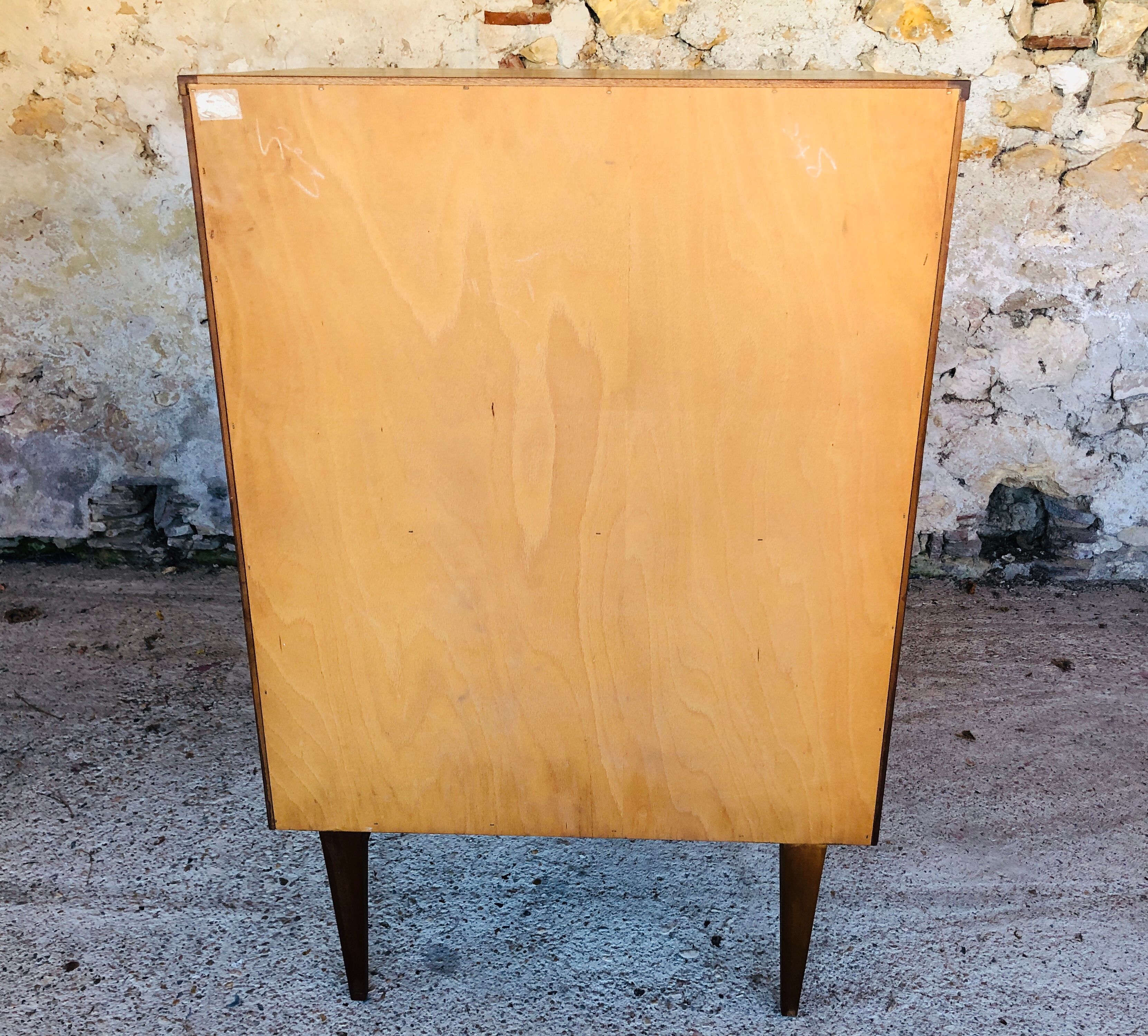 5-drawer teak dresser by Nathan, 60s