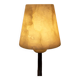 Chromed Metal And Alabaster Table Lamp, Spain, 1980's