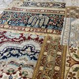 SUBLIME oriental carpet "Punjab" patchwork in wool