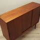 Teak highboard, Danish design, 1970s, manufacturer: Omann Jun