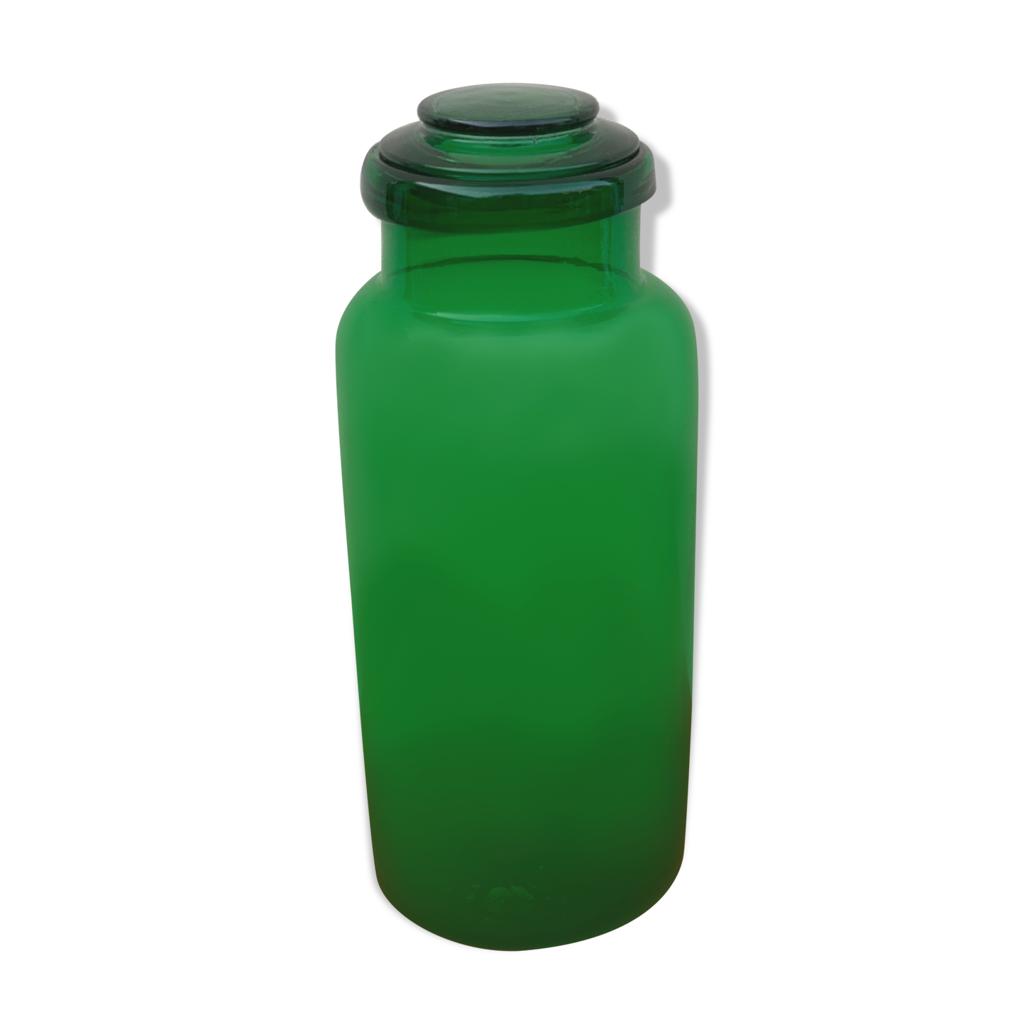 Glass apothecary jar