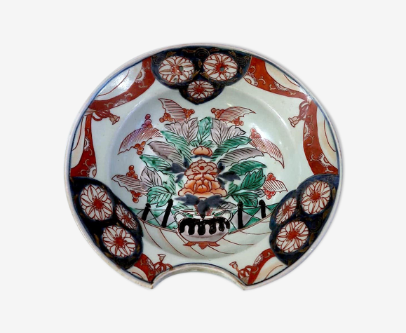 Plat à barbe porcelaine Japon 18ème siècle | Selency