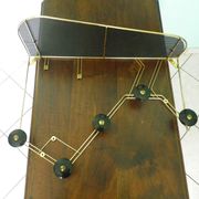 Wall coat rack