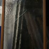 Porte vitrée ancienne  L 92 x H 205