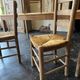 Lot 6 chaises paillées fin 19 eme