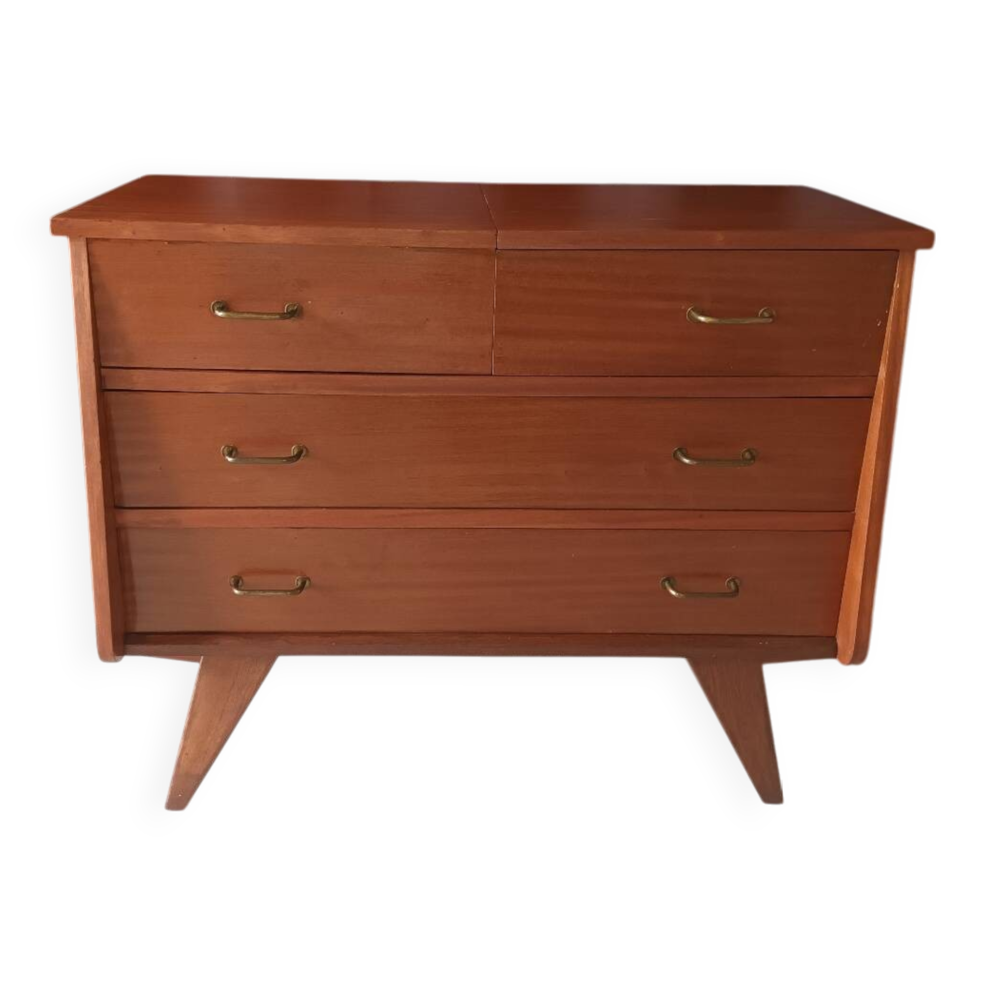 Vintage dressing table chest of drawers