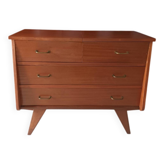 Vintage dressing table chest of drawers