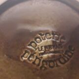 Empty ceramic pocket cup