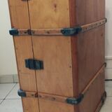 Old trunk converted into a bar