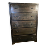 Metal chest of drawers