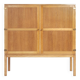 Kurt Østergaard teak Danish vintage design cabinet, 1960s