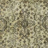 Turkish Anatolian Handmade Vintage Rug 200 cm x 121 cm