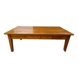 Table basse en merisier