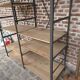 Industrial iron and wood shelf