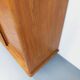 Vintage oak wardrobe from the 1960s.