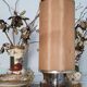 Lampe en verre fumé années 70