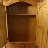 pine wardrobe