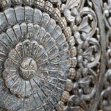 Carved wall panel