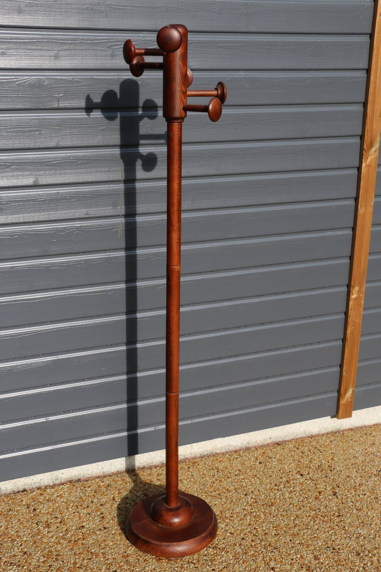 Wooden parrot coat rack 1950