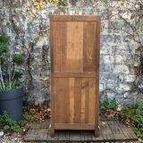 Antique celadon glass Parisian wardrobe H162