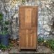Antique celadon glass Parisian wardrobe H162