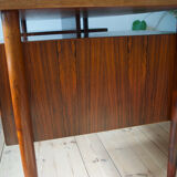 Danish Rosewood Floating Desk by Gunnar Nielsen for Tibergaard, 1960s