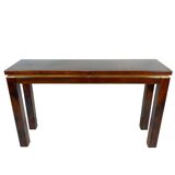 Parchment console