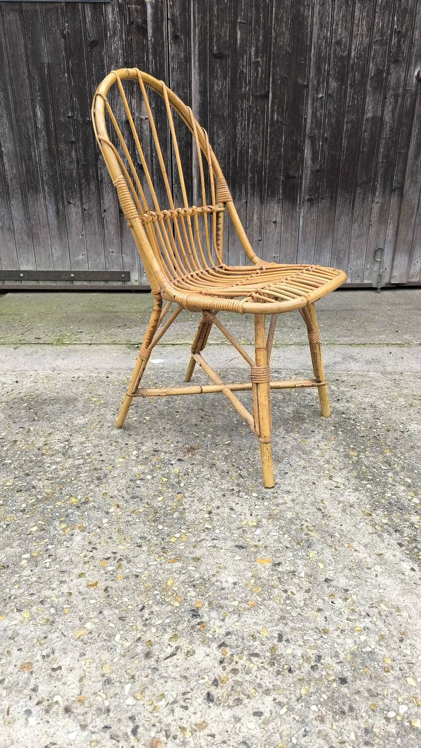 Rattan chair 1960