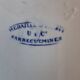 Orientalist plate U&C Sarreguemines. Gold medal 1844