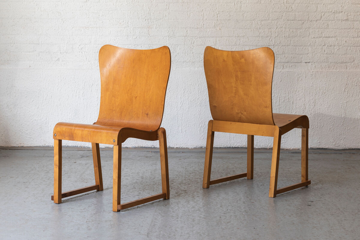 Set of 6 dining chairs by Bengt Jonsson, Sweden, 1950’s