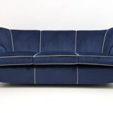 Canapé Art Déco Guglielmo Ulrich en Velours, Italie, 1940s