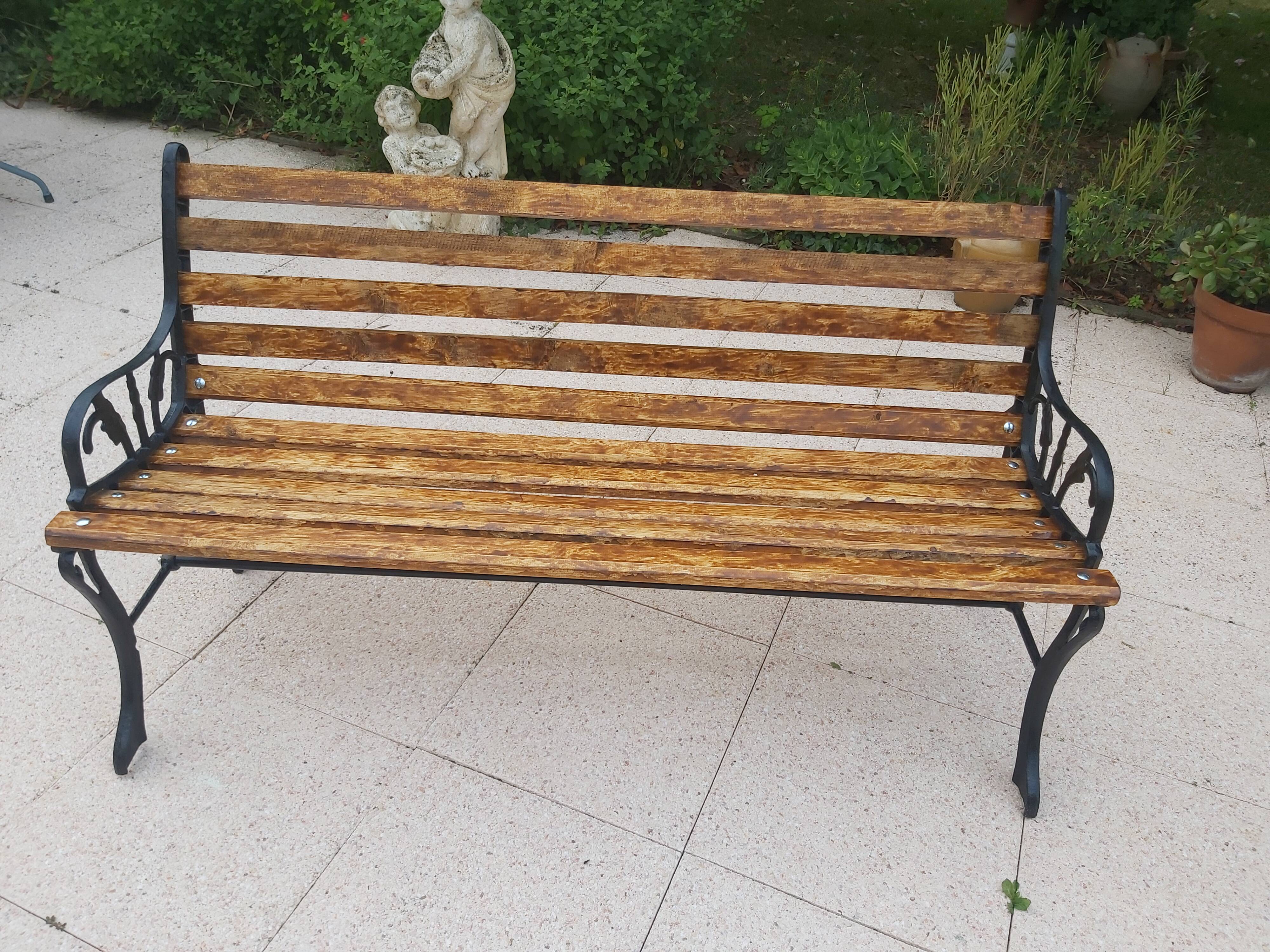 Garden bench