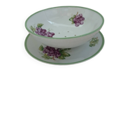 Plat, égouttoir à fruits en porcelaine