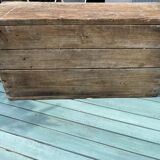 Old wooden box