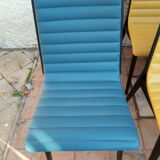Suite of 6 modernist chairs from the 80s