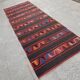 Vintage Turkish hallway rug 107x289 cm