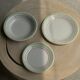 Set of 12 green and pink Italian plates