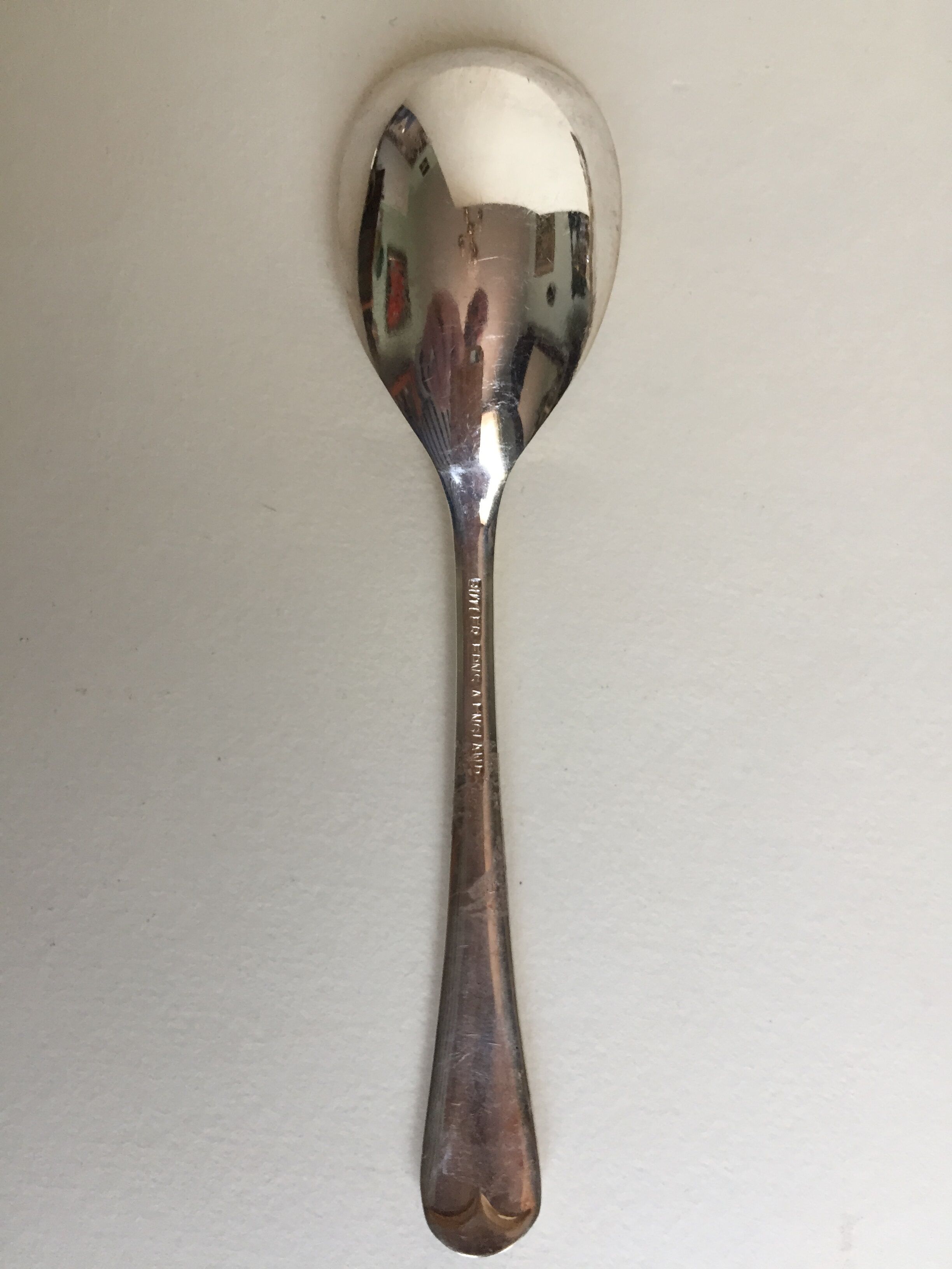 Ensemble de 6 cuillères à café en métal argenté