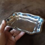 Vintage metal butter dish