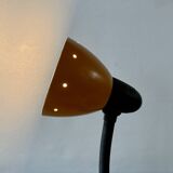 Vintage orange painted metal desk lamp